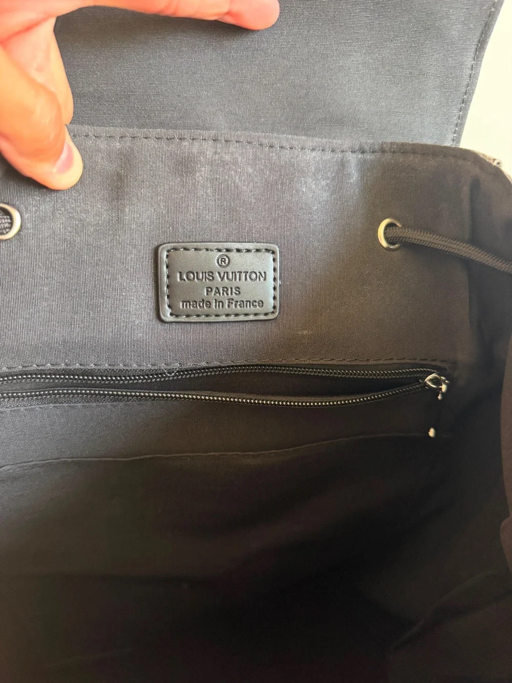 Louis Vuitton Men's Monogram Backpack in Two-Tone Gray